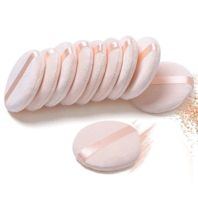 Профессиональные инструменты для макияжа Косметическая круглая рассыпчатая розовая пудра для лица для тела